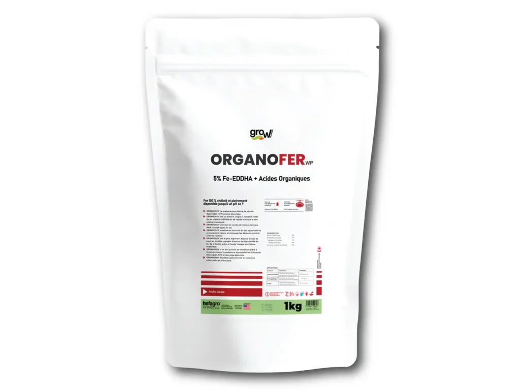 Grow ORGANOFER %5 Fe-EDDHA + Organic Acid - Iron Chelated Fertilizer