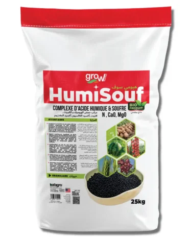 Grow HumiSouf - Fertilizer with Sulfur, Organic Matter, and Humic Acid