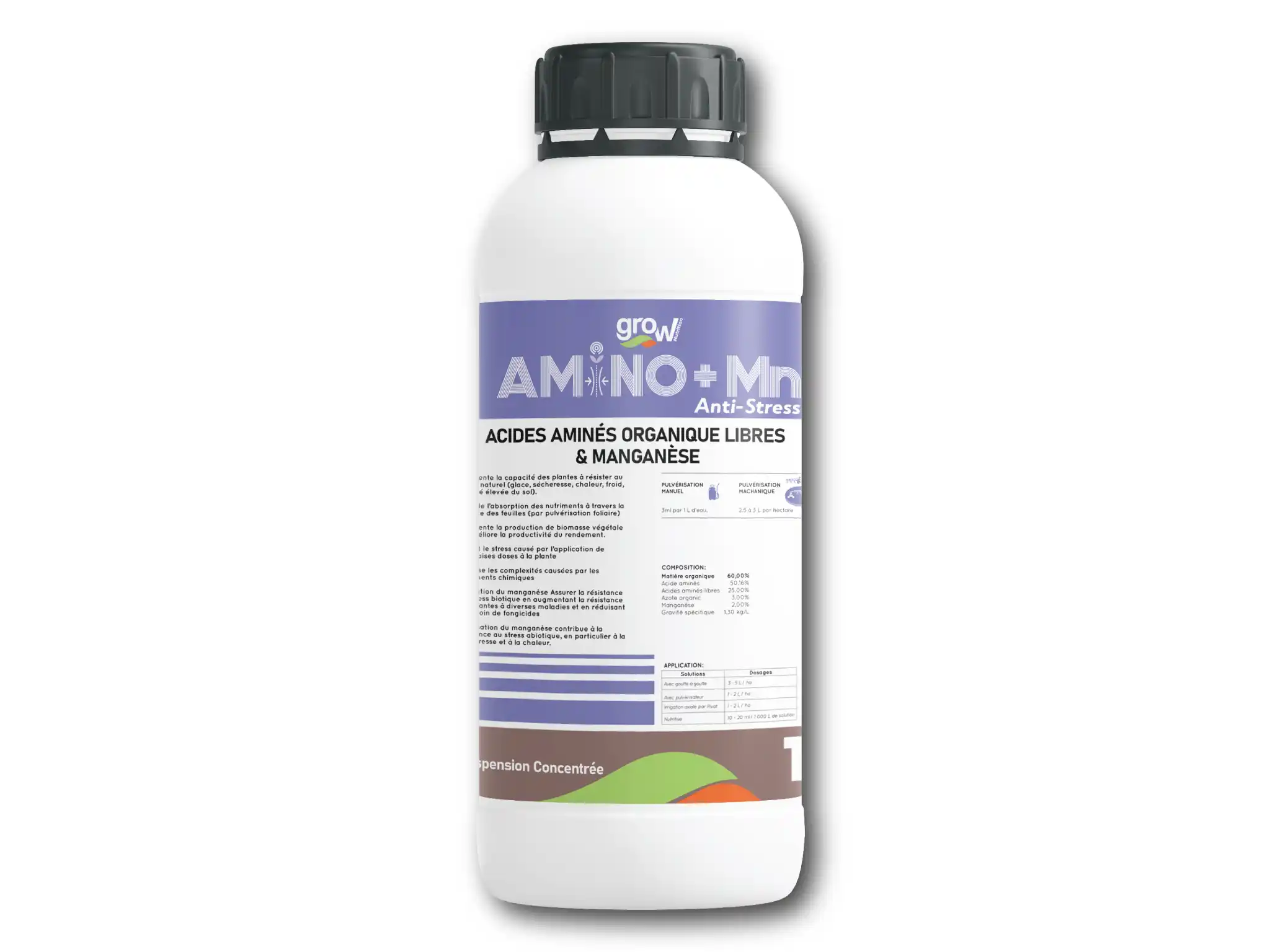 Grow AMINO + Mn Anti-Stress - Fertilizer with Amino Acids and Manganese