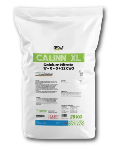 Grow CALINN XL Calcium Nitrate 17-0-0 + 32CaO - Calcium Nitrate Fertilizer