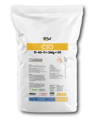 Grow CIO 11-40-11 + 2Mg + TE - High-Phosphorus and Balanced Fertilizer Solution