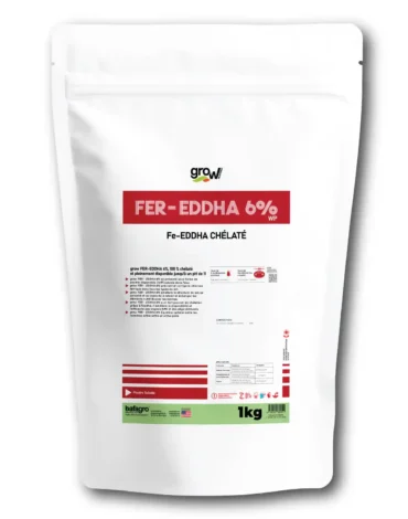 Grow FER-EDDHA %6 - High-Quality Iron Chelate Fertilizer