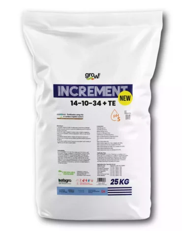 Grow INCREMENT 14-10-34 + TE - High Potassium Fertilizer