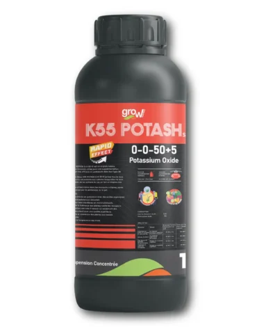 Grow K55 Potash 0-0-50+5 - High-Potassium Fertilizer