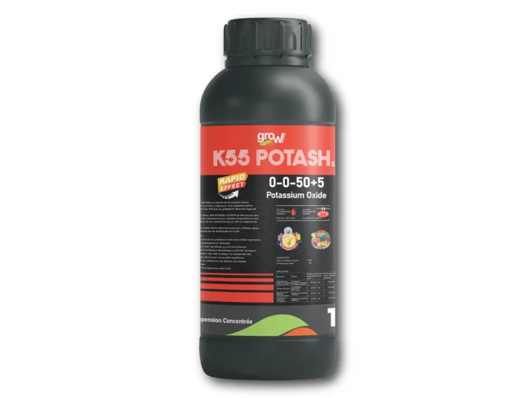 Grow K55 Potash 0-0-50+5 - High-Potassium Fertilizer