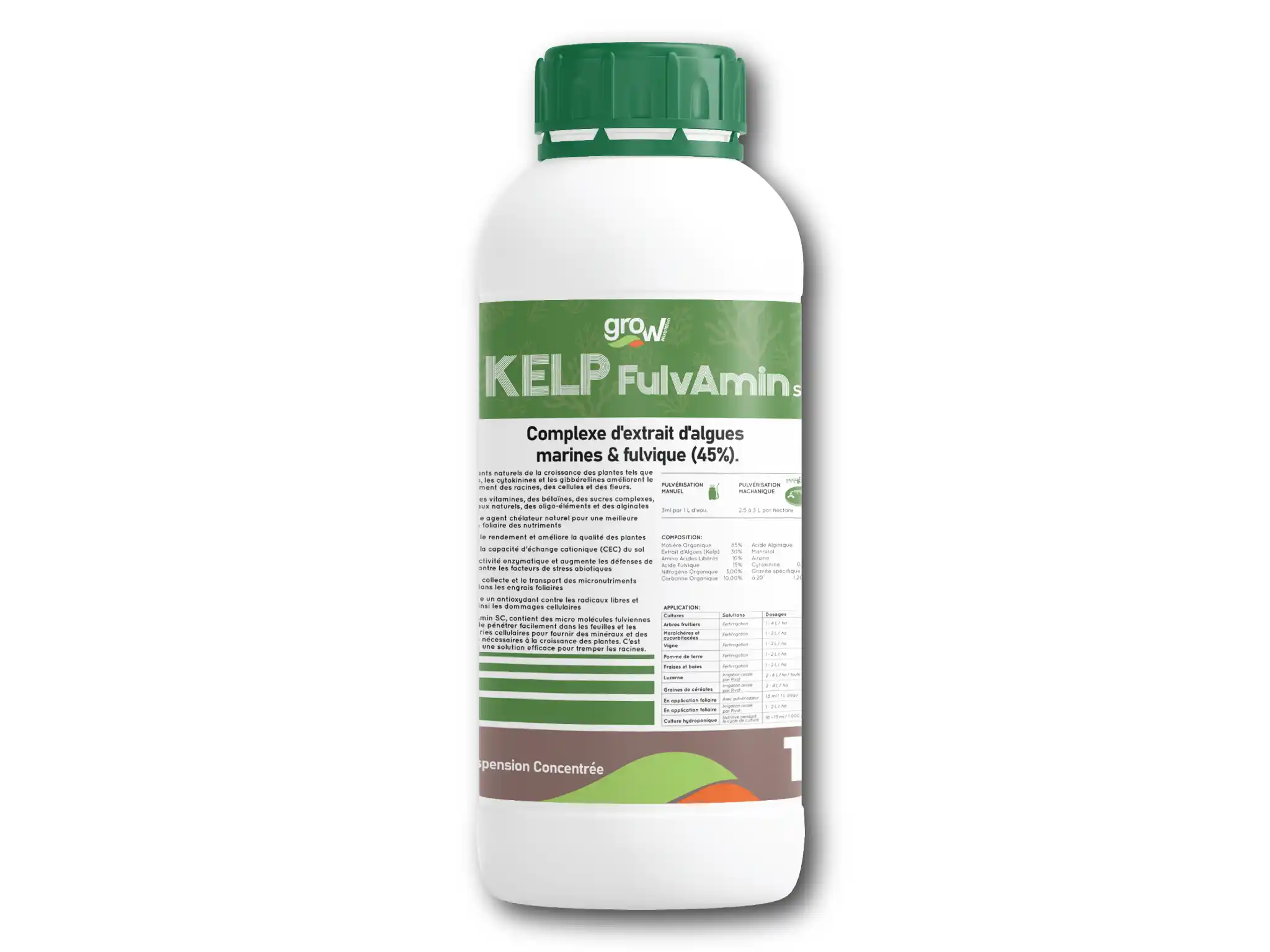 Grow Kelp FulvAmin - Organic Fertilizer with Algae Extract and Fulvic Acid