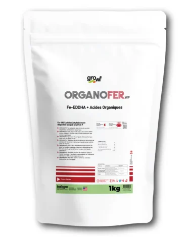 Grow ORGANOFER %6 Fe-EDDHA + Organic Acid - Iron Chelated Fertilizer