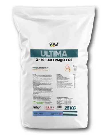 Grow ULTIMA 3-10-40 + 2MgO + TE - High-Potassium Yield-Enhancing Fertilizer